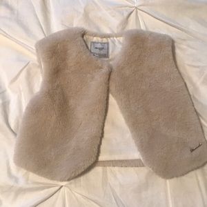 Baby girl Mayoral fur vest